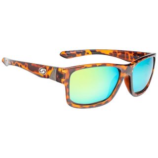 Strike King Pro Shiny Tortoiseshell Frame Multi Layer Green Mirror Amber Base Lens