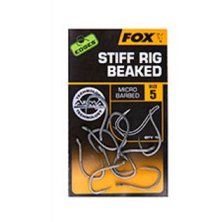 Fox Edges Armapoint Stiff Rig Beaked Size 5 10St.