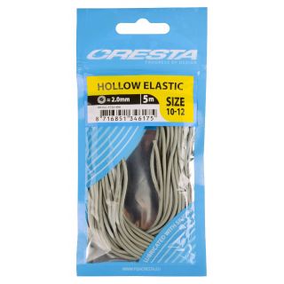 Cresta Hollow Elastic 2.0 mm  5 m  grey