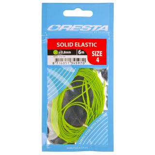 Cresta Solid Elastic 0.8 mm 6 m Fluor  green