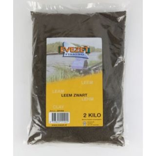 Evezet Leem Turf Zwart 2kg
