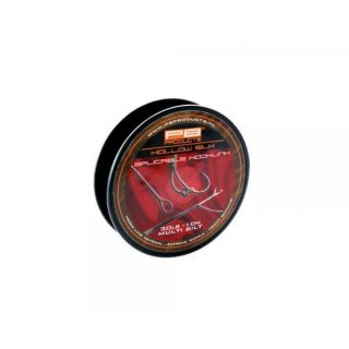 PB Hollow Silk Splicable Hooklink 30 lbs Multi 10m Weed