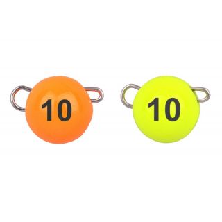 Spro Bottom Jig Glow Orange/Chart 7 gr