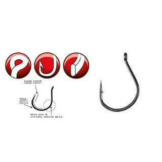 Gamakatsu Hook Finesse Wide Gap Ns W318 Haak Size: 2