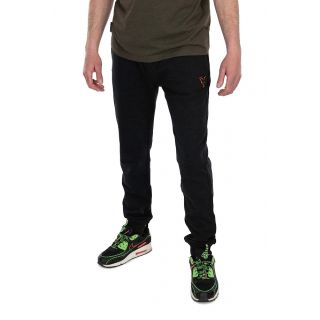 Fox Collection Lightweight Jogger Black & Orange Small