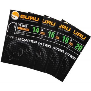 Guru F1 Eyed Hook Size 18