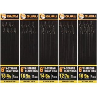 Guru XS Carp Pole Rigs 6inch15cm size 16 - 0,15 mm