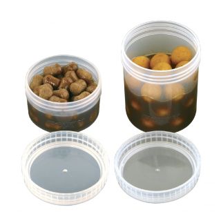 Fox Bait Tubs Half Size Clear 6st.