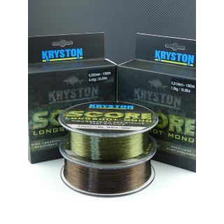 Kryston Score Super Grade Oliv 0,33mm 18,5lb 1000m