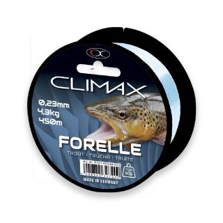 Climax Trout Light Blue 450m 0,20mm 3,7kg