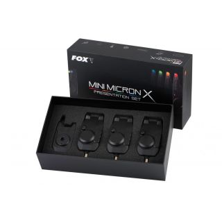 Fox Mini Micron X 3 Rod Beetmelderset