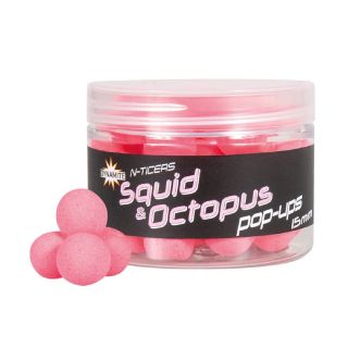 Dynamite Baits N-Ticers Squid & Octopus Pop-ups 15mm
