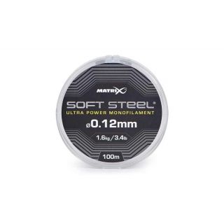 Fox Matrix Soft Steel Ultra Power Monofilament 100m 0.12 mm