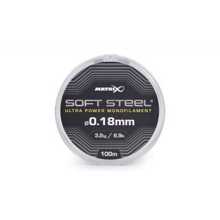 Fox Matrix Soft Steel Ultra Power Monofilament 100m 0.18 mm