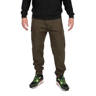 Fox Collection Lightweight Cargo Trouser Green & Black X-Large