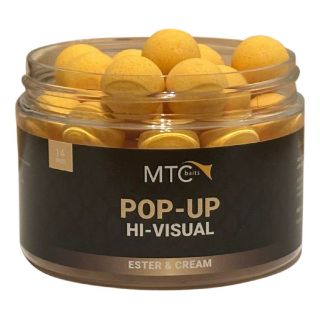 MTC Baits Ester & Cream Pop-Up Hi-Visual 14mm