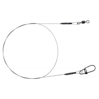 Spro Matt Black Leader 1X1 Titanium 22Lb 30cm