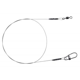Spro Matt Black Leader 1X1 Titanium 33Lb 40cm