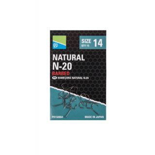 Preston Natural N-20 haken Size 18