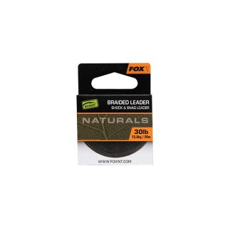 Fox Naturals Braided Leader 20m 30 lb 13.6kg