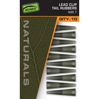 Fox Naturals Size 7 Lead Clip Tail Rubbers