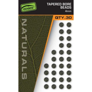 Fox Naturals 4mm Tapered Bore Beads 30st.