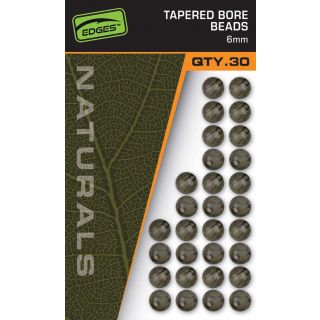 Fox Naturals 6mm Tapered Bore Beads 30st.