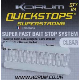 Korum Quickstops Clear