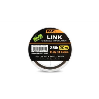 Fox Edges Link Trans Khaki Mono 20m 0.64 mm 35 lbs