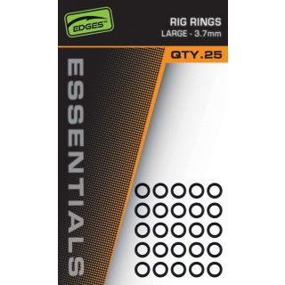 Fox Edges Rig Rings Large 3.7mm 25st.