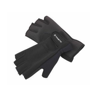 Kinetic Neoprene Half Finger Glove Black Medium