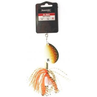 Rozemeijer Dr. Skirt 27Gr Size 7 Spinner Speckled Hot Pike