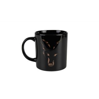 Fox Black & Camo Head Ceramic Mug