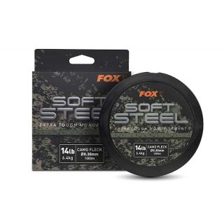 Fox Soft Steel Fleck Camo Mono 1000m / 0.35mm/ 18lb