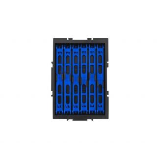 Preston Interlok Winder Tray With 6 Winders 18Cm Blue