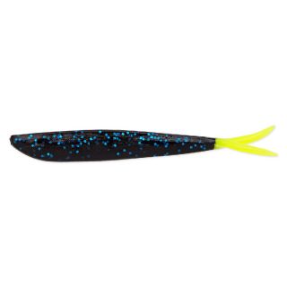Lunker City Fin-S Fish 4inch / 10Cm 10st. Black Blue Flake CT