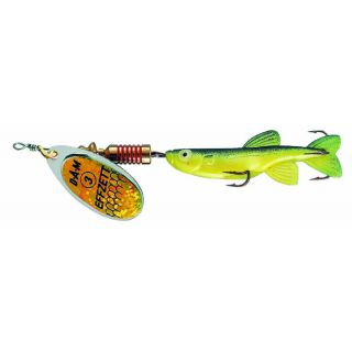 DAM FZ Minnow Spinner Yellow Black 5 gr