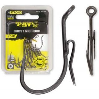 Black Cat Ghost Rig Hook DG Coating 5st. 6/0