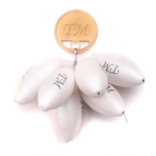 Spro Troutmaster Round Pilots Floats Mix 15 mm 6st.