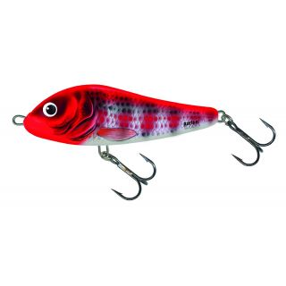 Salmo Rattlin Slider 8Cm Holo Red Head Striper