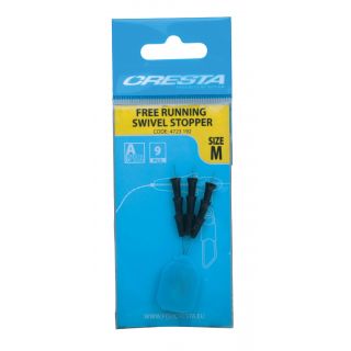 Cresta Free Running Swivel Stoppers Medium 9 st.