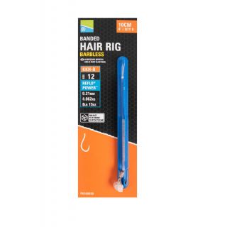 Preston KKH-B Banded Hair Rigs 10cm Size 10
