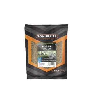 Sonubaits Stiki Method Pellets 4mm Marine Green 650gr