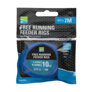 Preston Free Running Feeder Rigs 3st.
