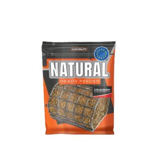 Sonubaits Natural Ready Feeder Strawberry 750gr