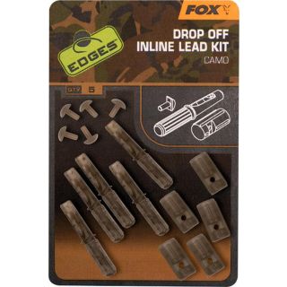 Fox Edges Camo Inline Lead Drop Off Kits 5st.