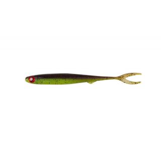 Fox Rage Slick Finesse Super Soft 13Cm 1St. UV Green Pumpkin