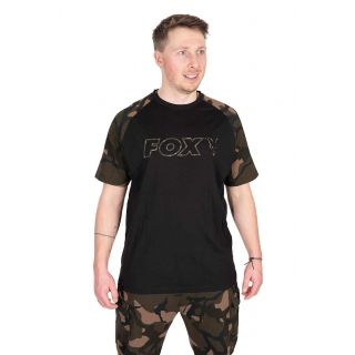 Fox Black / Camo Outline T Medium