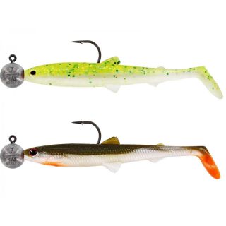 Westin BullTeez 9,5 cm Rigged with 7 gr 4/0 Jig 2st. Clear Water Mix 5