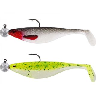 Westin ShadTeez 9 cm Rigged with 7 gr 4/0 Jig 2st. Dark Water Mix 2